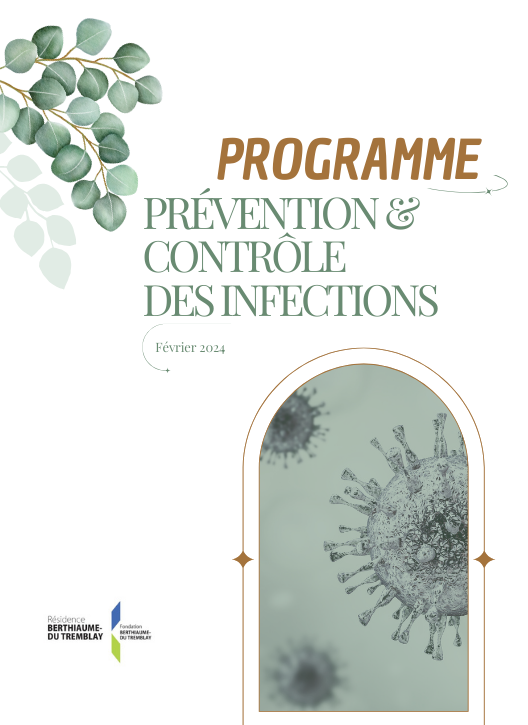 Programme de prévention et de contrôle des infections Résidence Berthiaume-Du Tremblay